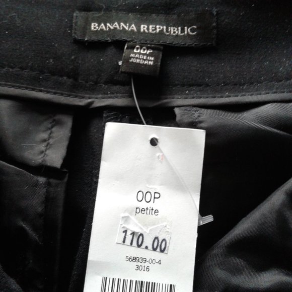 Banana Republic tapered pants size 00P - Picture 4 of 5